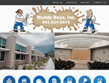 Tablet Screenshot of muddyboys.com